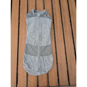 Happiest Sleepea® 5-Second Baby Swaddle baby small gray planets organic
